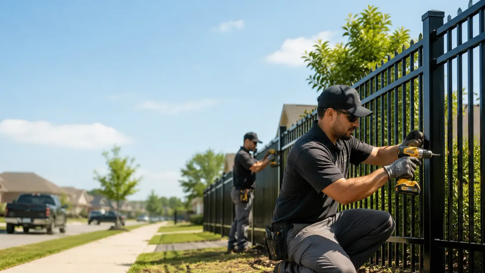Metal Fence Installation in Modoc, IL